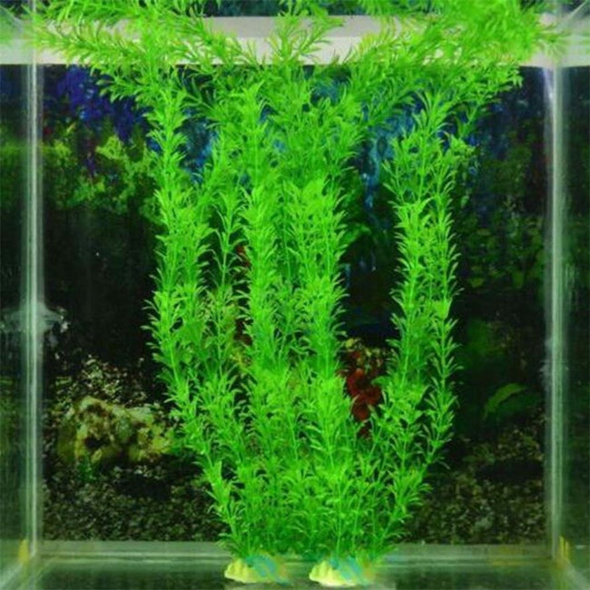 New 37CM artificial underwater plants aquarium fish tank decoration green purple water grass viewing decorations